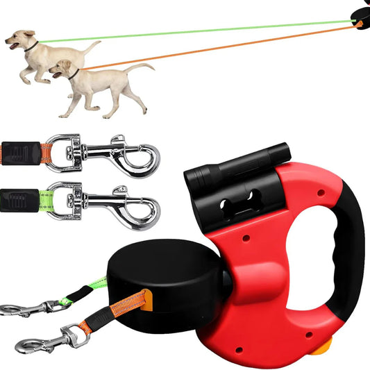 Twindle™ - Duo Anti-Tangle Leash for Comfortable Walks (50% Off)