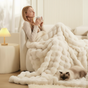 Anori - Rabbit Plush Velour Duvet