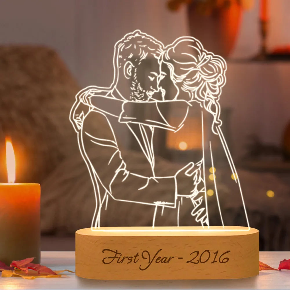 Amoria™ – Custom Photo Light (50%  Off)