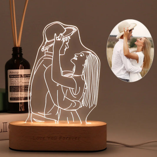 Amoria™ – Custom Photo Light (50%  Off)