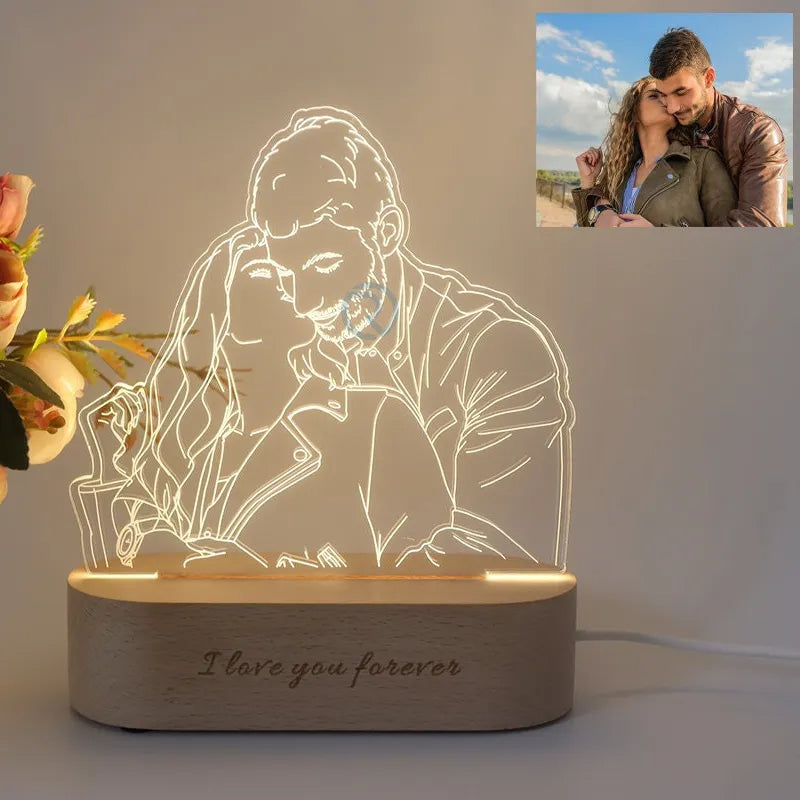 Amoria™ – Custom Photo Light (50%  Off)