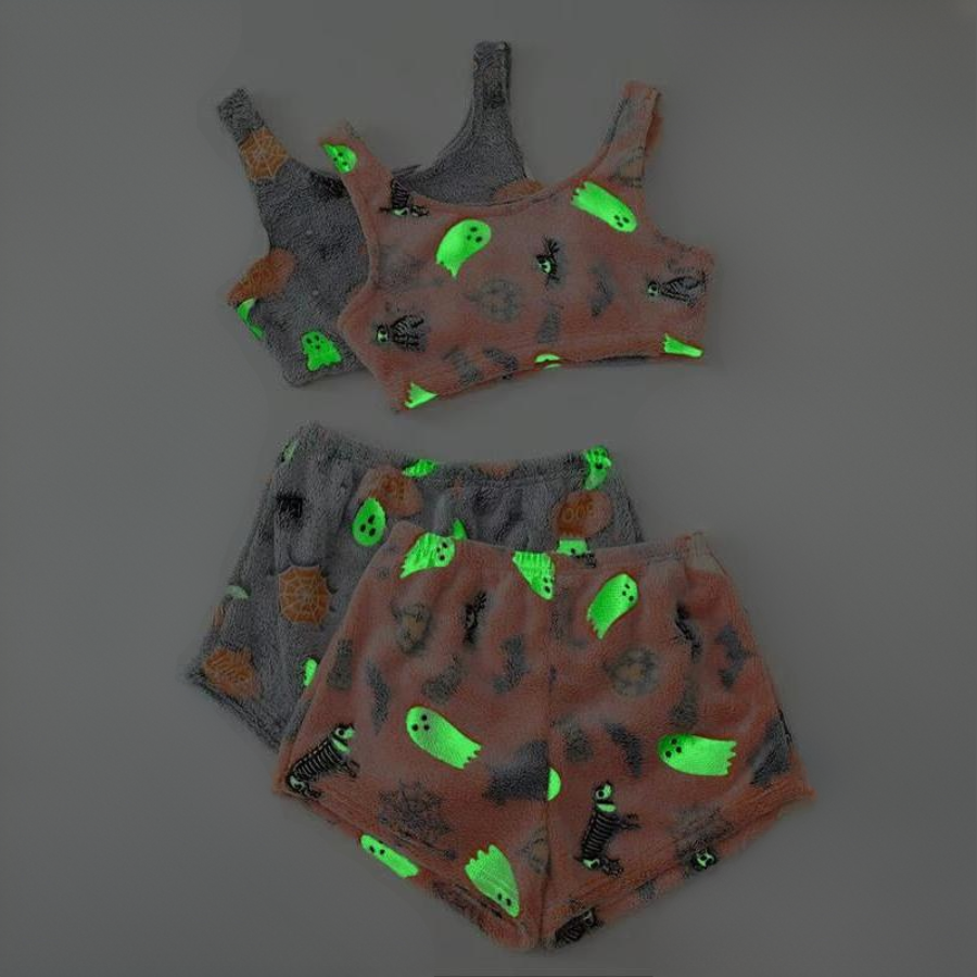 Boojammas™ – Glow-in-the-Dark Halloween Pajamas Set (50% Off)
