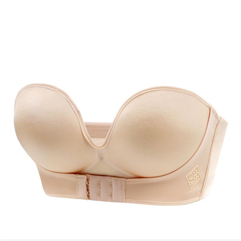 LuxeLift - Soft Stay-Put Strapless Bra for Women