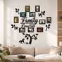 Halena – 3D Acrylic Family Tree Wall Decor with 11 Photo Frames