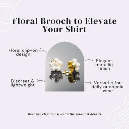 Petaline™ – Shirt Clasp for Elegant Touches (35% Off)