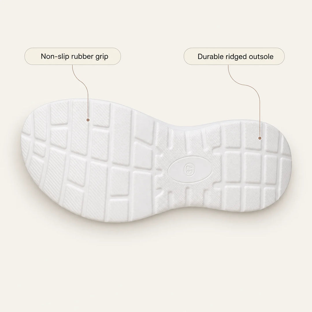 Aurelle – Knit Platform Sandals with Cushioned Sole and Slingback