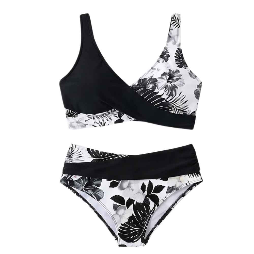 Marivela – Women's Tummy-Flattering Wrap Bikini Set