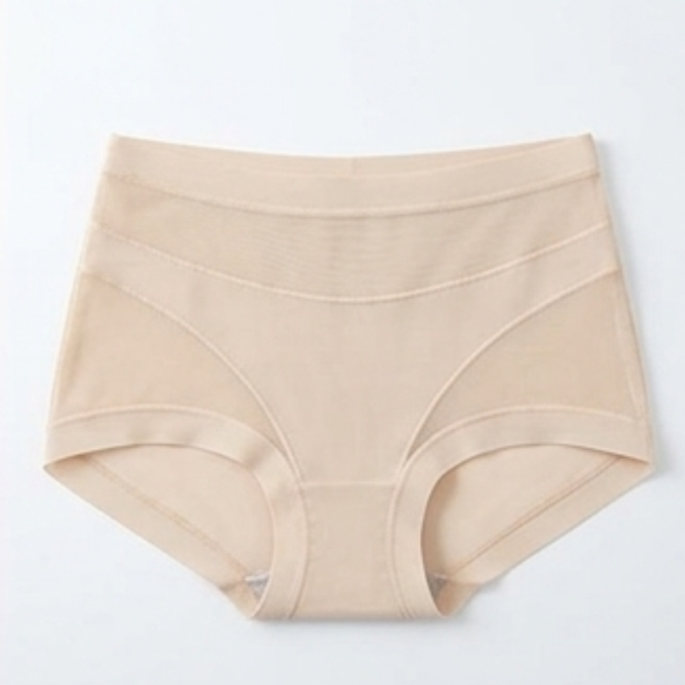 Nuvelle – Seamless High-Waist Mesh Panties