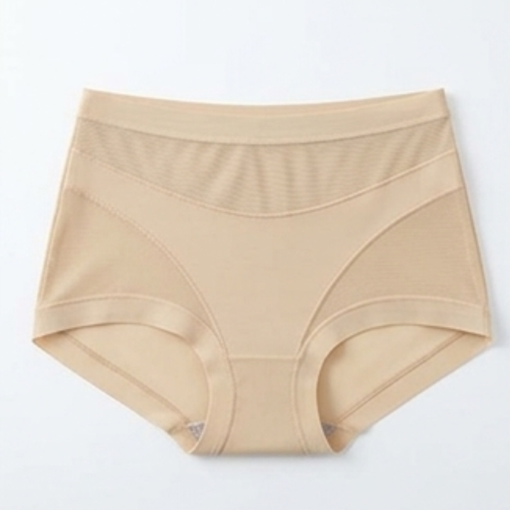 Nuvelle – Seamless High-Waist Mesh Panties