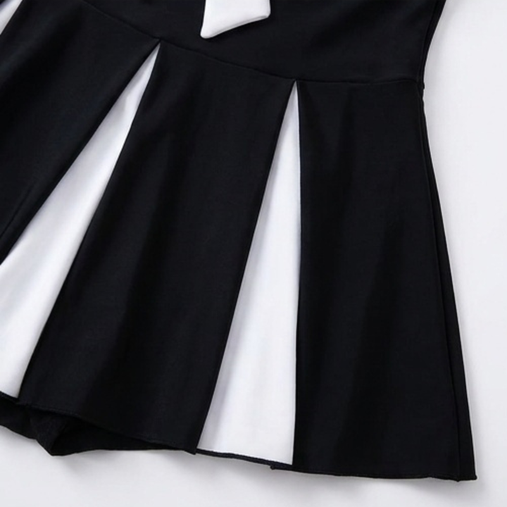 Soliera – Women's Plus-Size Halter Swimdress with Boy Shorts