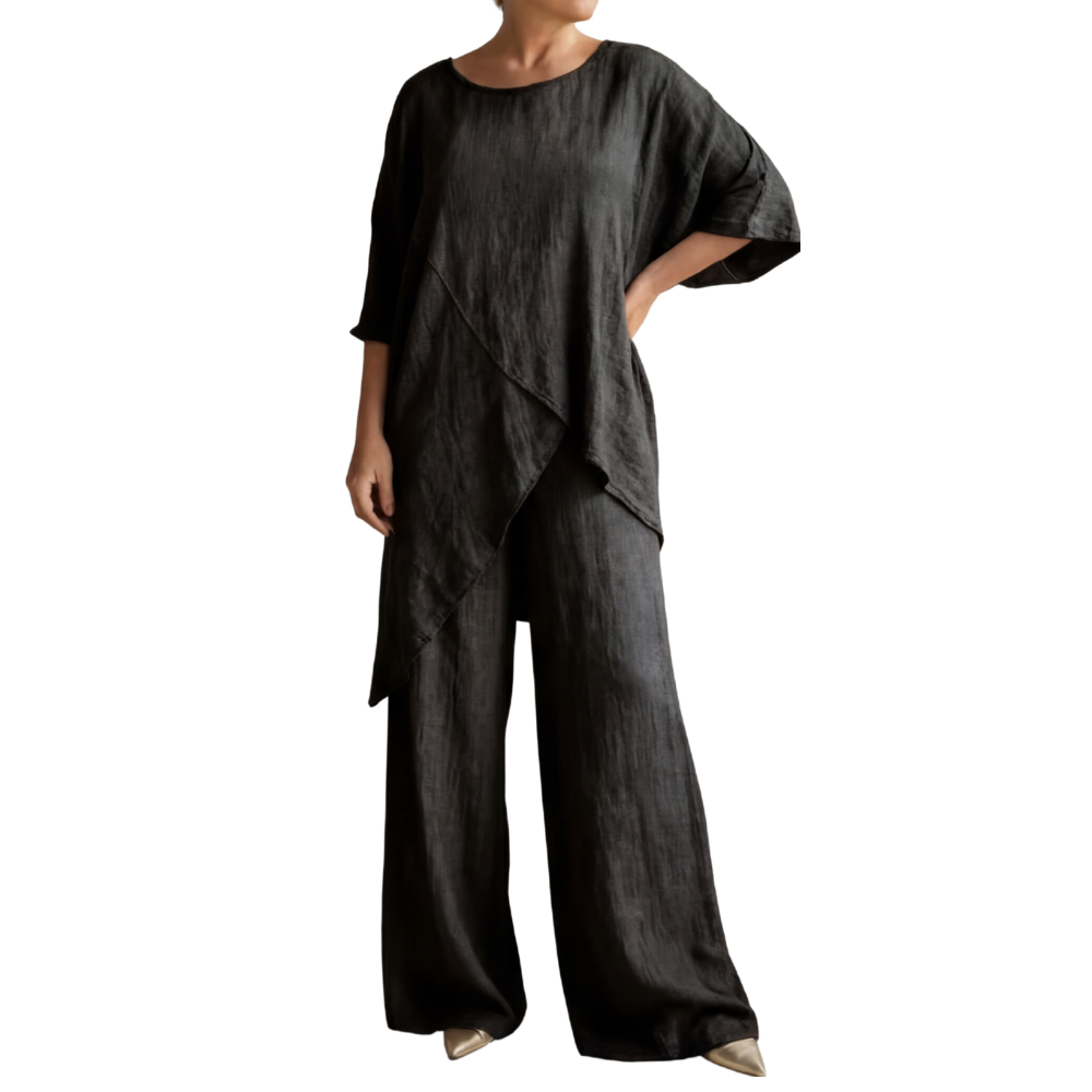 Sofienne – Asymmetrical Two Piece Set for Women