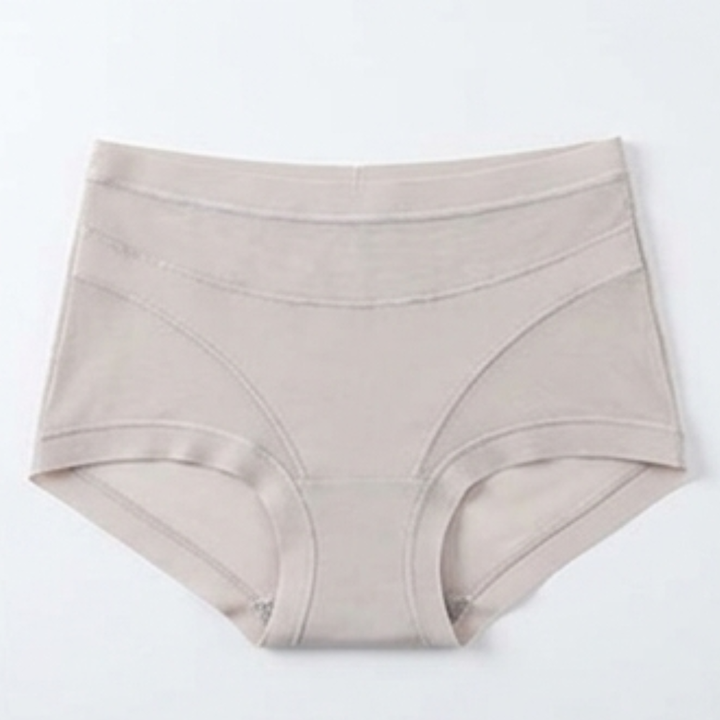 Nuvelle – Seamless High-Waist Mesh Panties