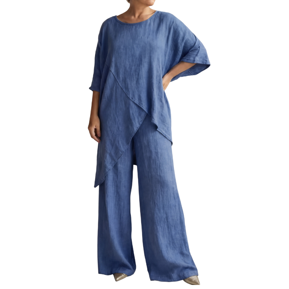 Sofienne – Asymmetrical Two Piece Set for Women