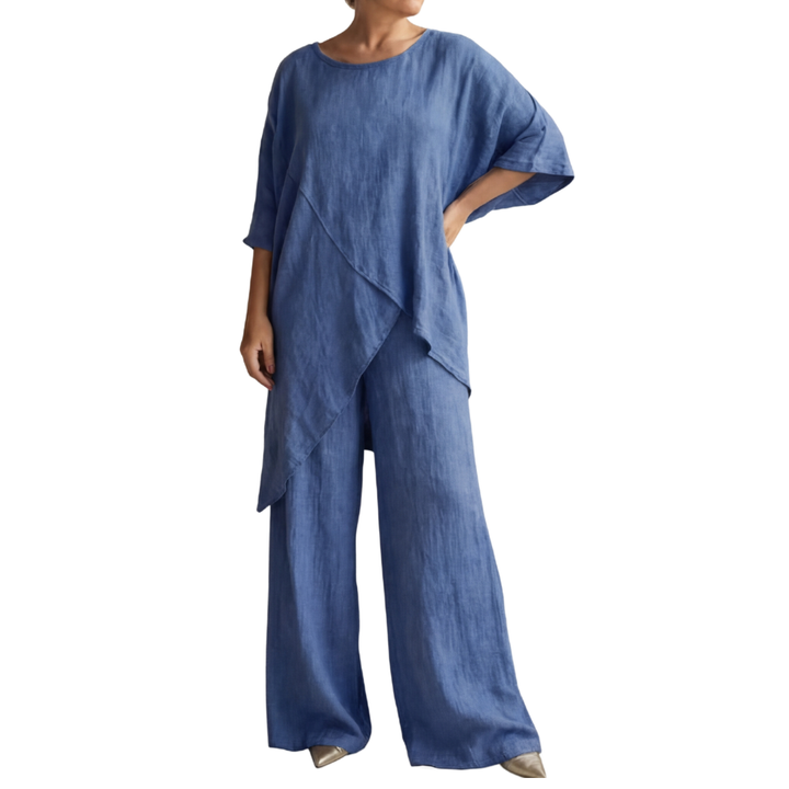 Sofienne – Asymmetrical Two Piece Set for Women