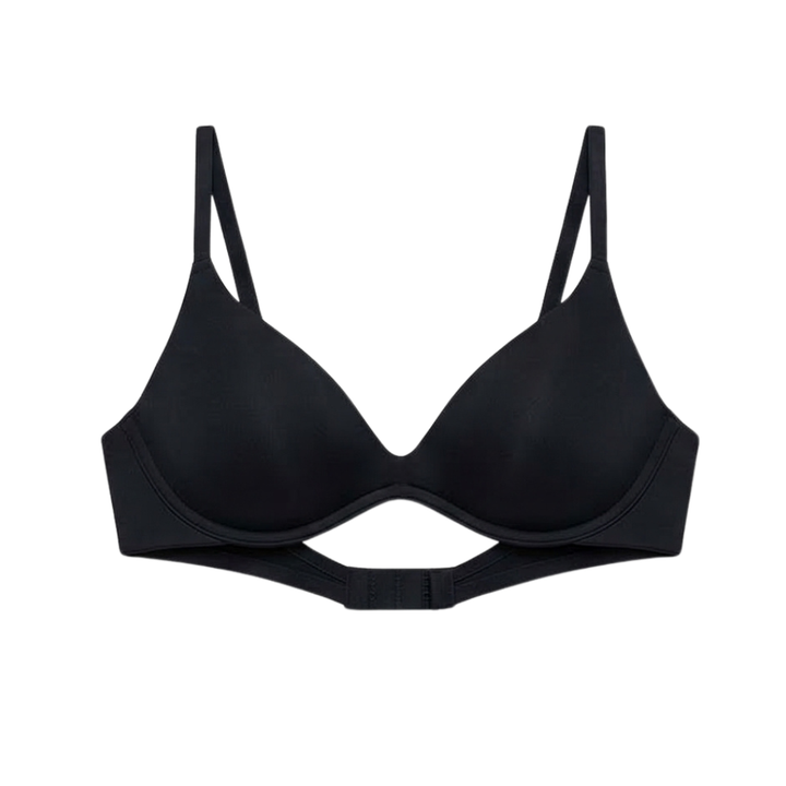 Veluna - Soft Double Layer Plunge Bra