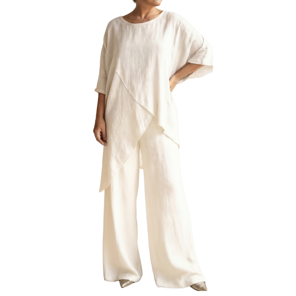 Sofienne – Asymmetrical Two Piece Set for Women