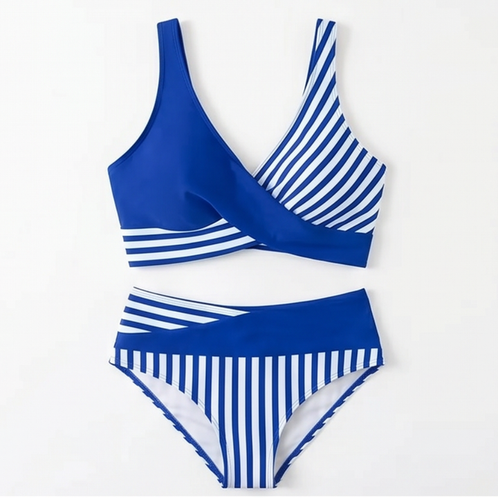 Marivelle – Women's Wrap-Front High-Waisted Bikini