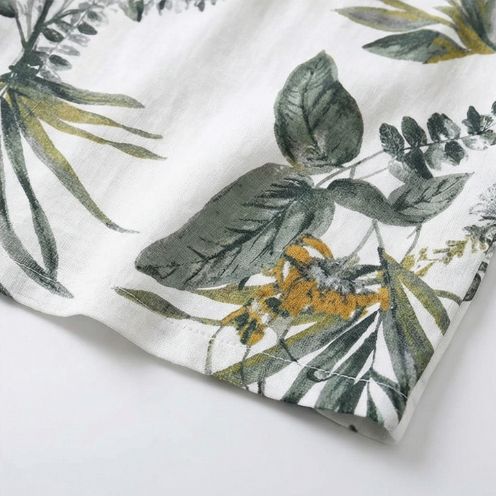 Floressa™ Botanical Print Cotton Pocket Dress