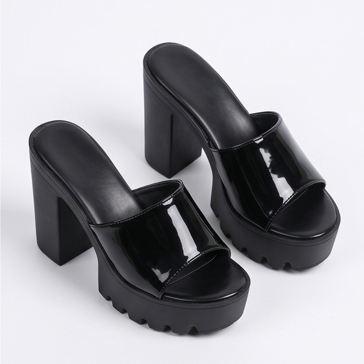 Elvara – Chunky Platform Heel Sandals