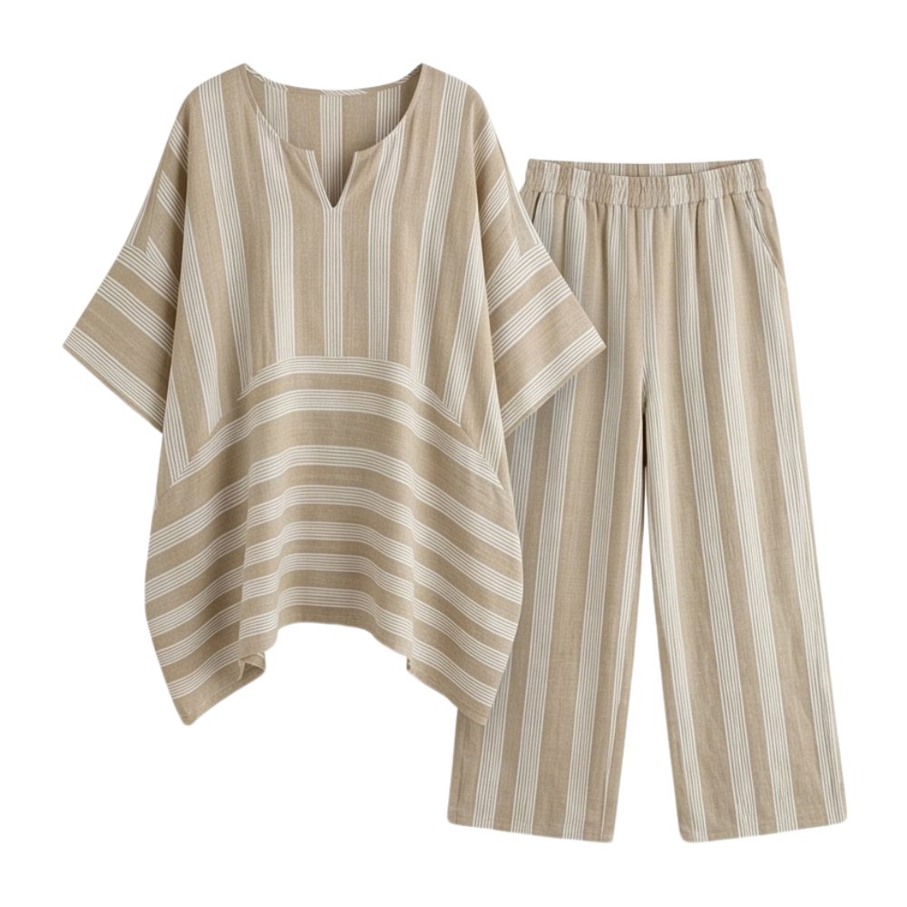 Iluma – Women's Boho Tunic & Wide-Leg Set