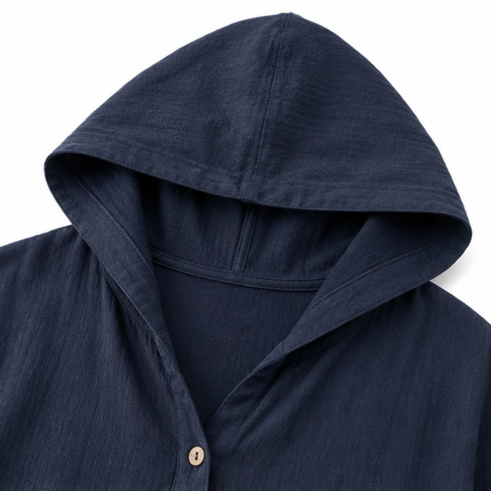 Wearbella – Adjustable Drawstring Hooded Lightweight Jacket