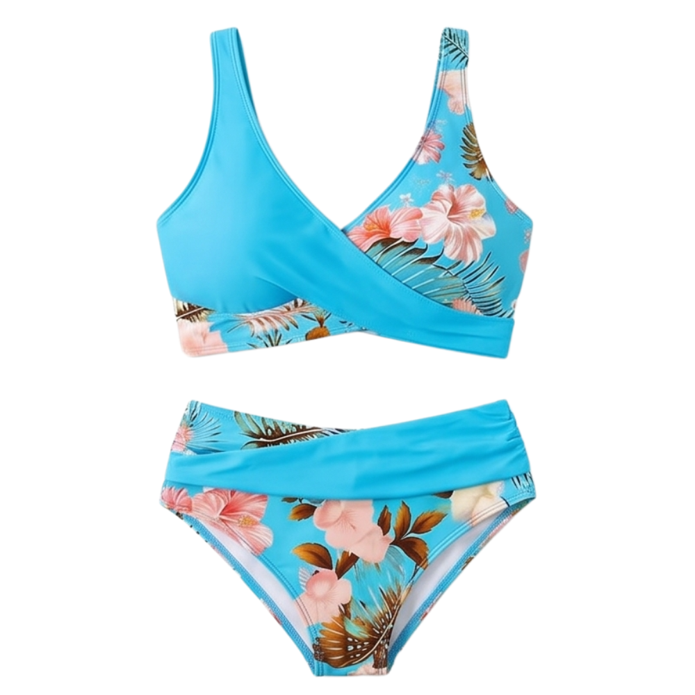 Marivela – Women's Tummy-Flattering Wrap Bikini Set
