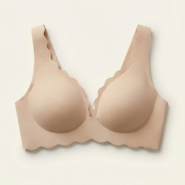 Veluna – Women's Deep V Wireless Lift Bra