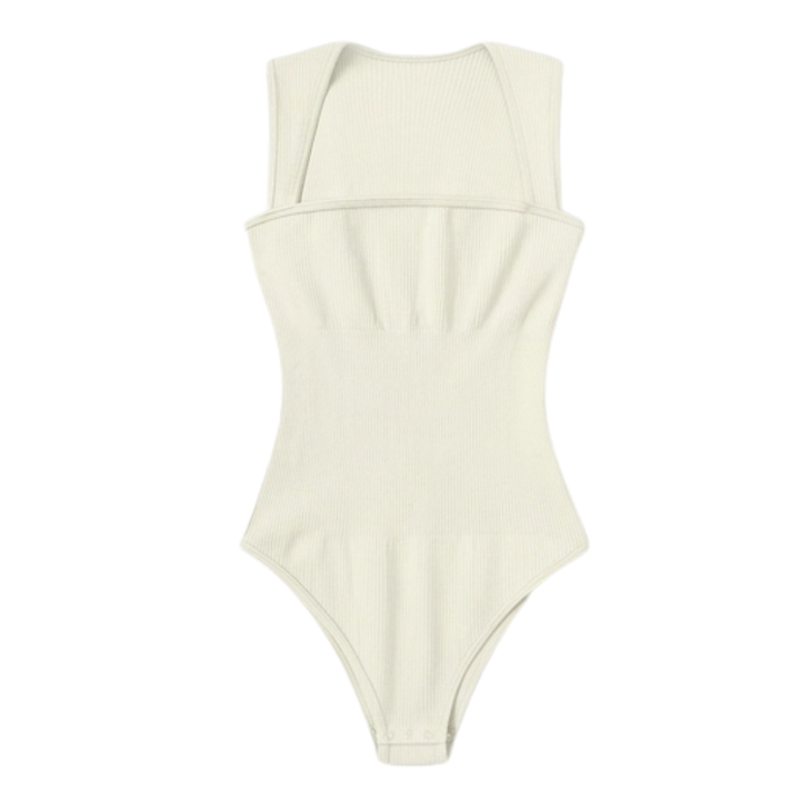 Snatella – Snatched Square Neck Bodysuit for Everyday Layering
