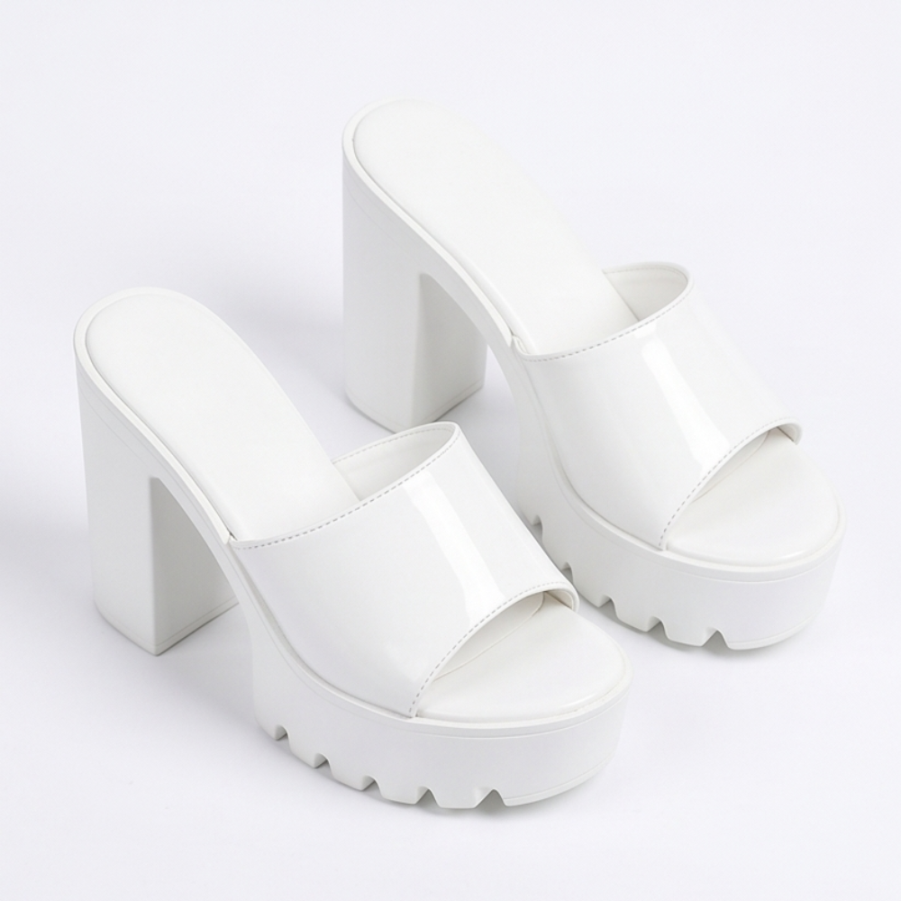 Elvara – Chunky Platform Heel Sandals