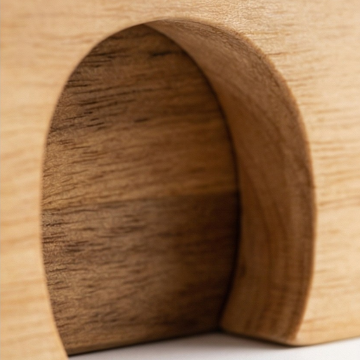 Risenna – Wooden Resurrection Cross and Empty Tomb