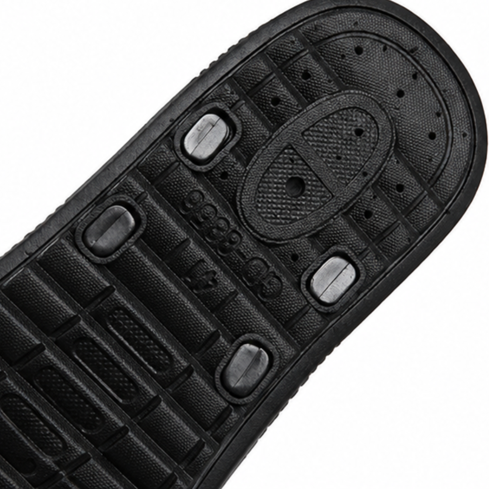 Solestride – Massaging Footbed Comfort Slide Sandals