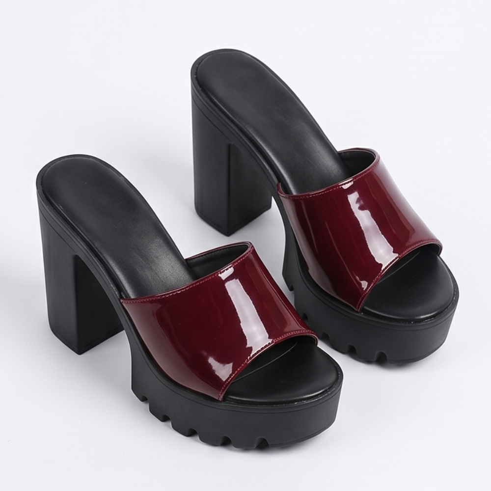 Elvara – Chunky Platform Heel Sandals