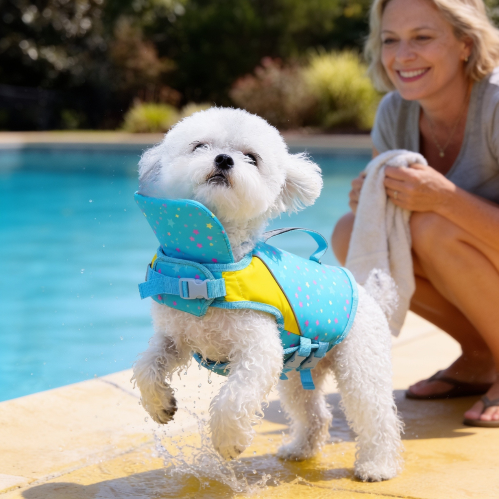 Floatpup – The Life Vest That Floats Him Level, Not His Chin