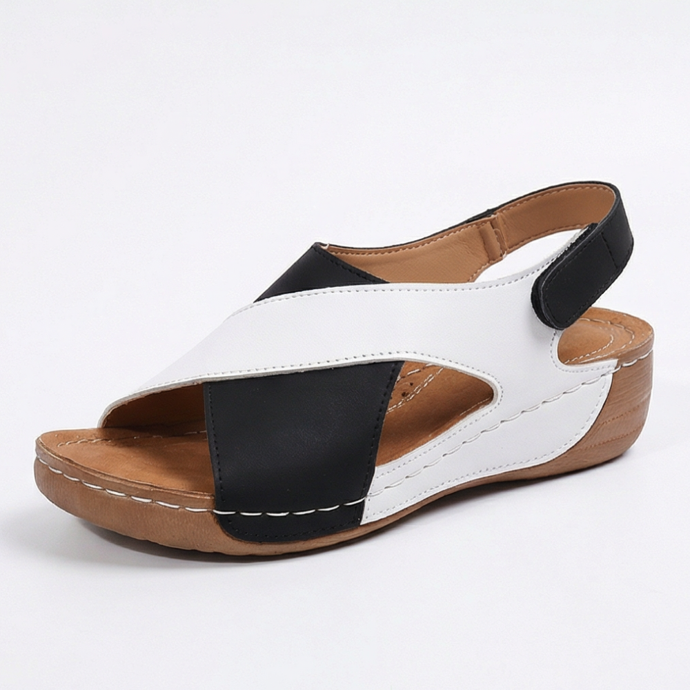 Solenna – Cushioned Orthopedic Wedge Sandals for Women