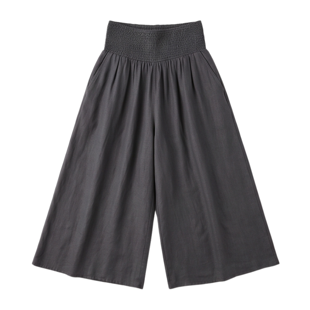 Palazza – Smocked Waist Wide Leg Palazzo Pants