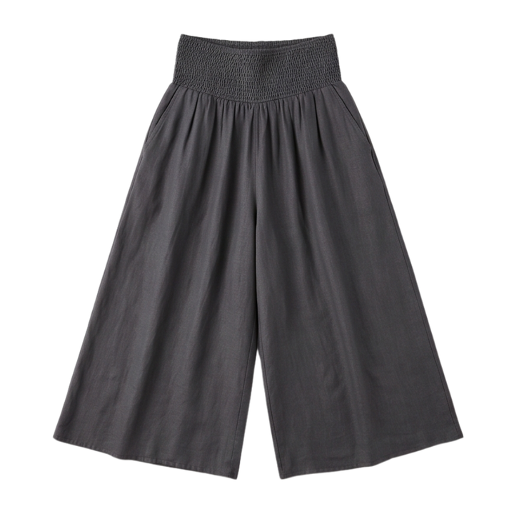 Palazza – Smocked Waist Wide Leg Palazzo Pants