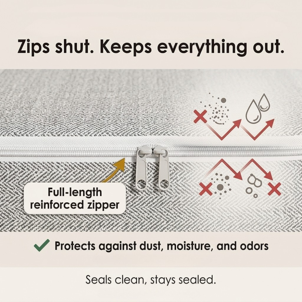 Tidara™ – Large Capacity Storage Bag for Blankets and Quilts