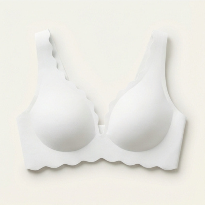 Veluna – Women's Deep V Wireless Lift Bra