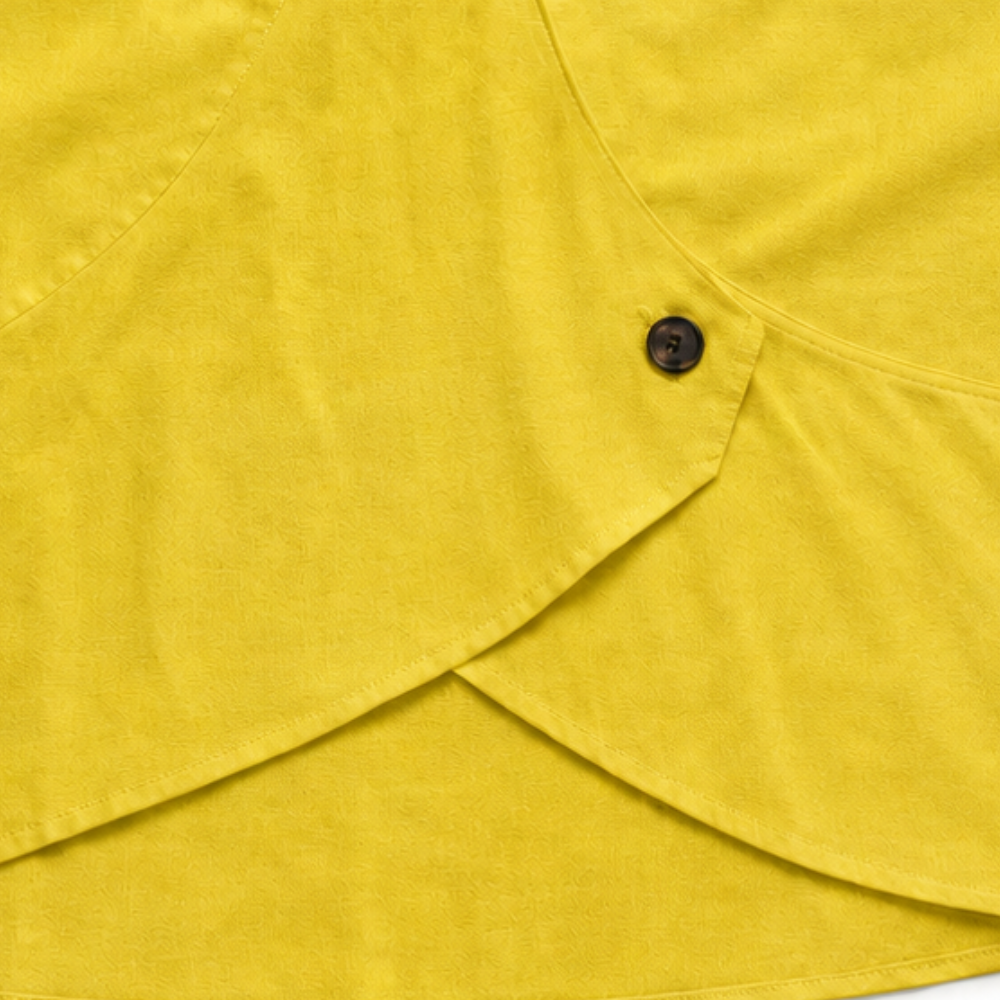 Trueline – Asymmetrical Placket Button-Down Shirt