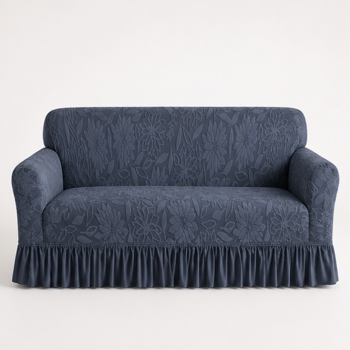 Snugstay – Non-Slip Jacquard Ruffle Skirt Sofa Cover