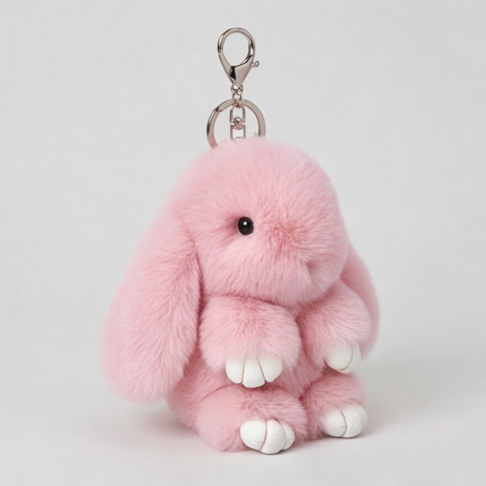 Lulette™ Fluffy Bunny Bag Charm
