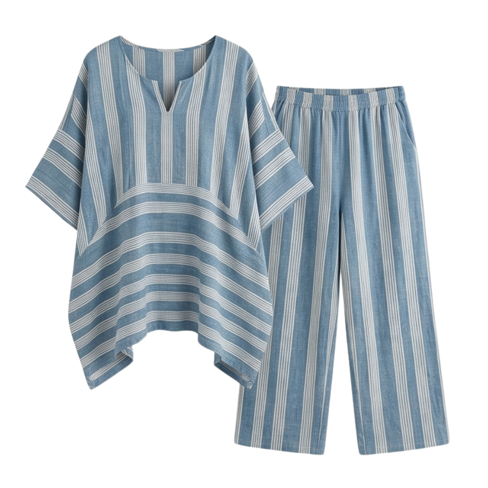 Iluma – Women's Boho Tunic & Wide-Leg Set
