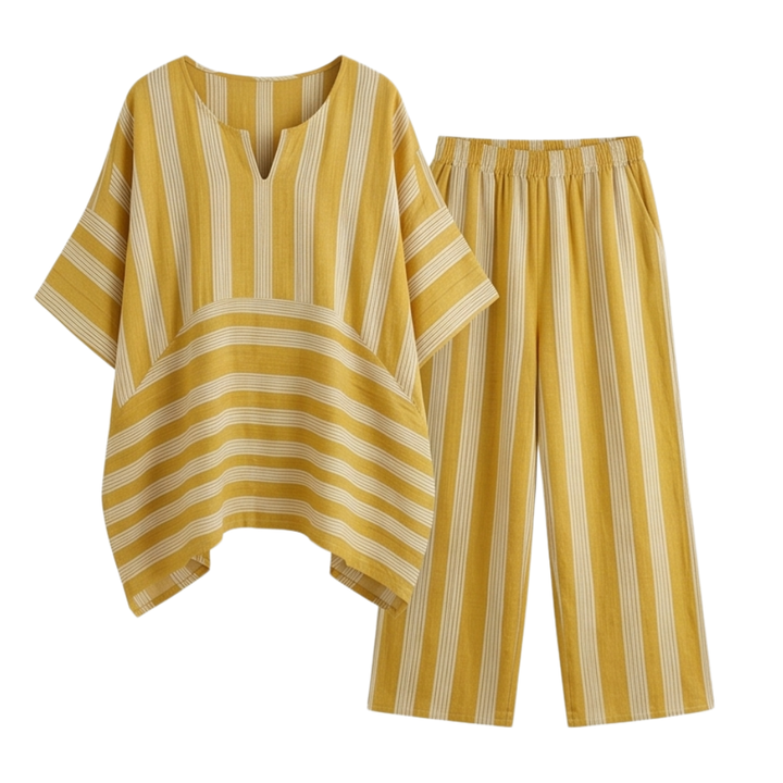 Iluma – Women's Boho Tunic & Wide-Leg Set