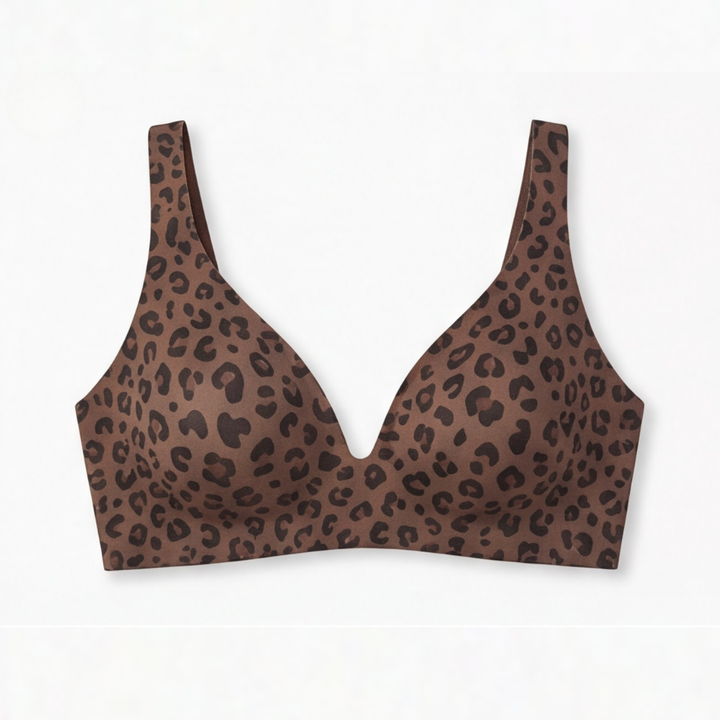 Veluna – Seamless Deep V Wireless Lift Bra