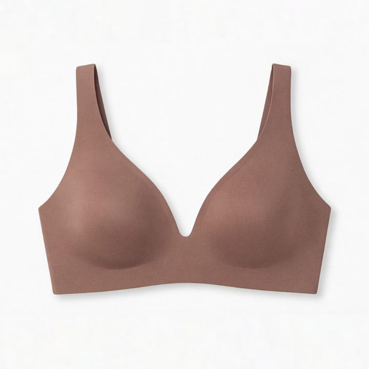 Veluna – Seamless Deep V Wireless Lift Bra