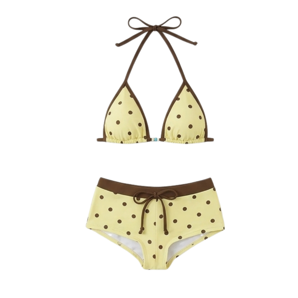 Soletta – Women's Retro Polka Dot Bikini Set