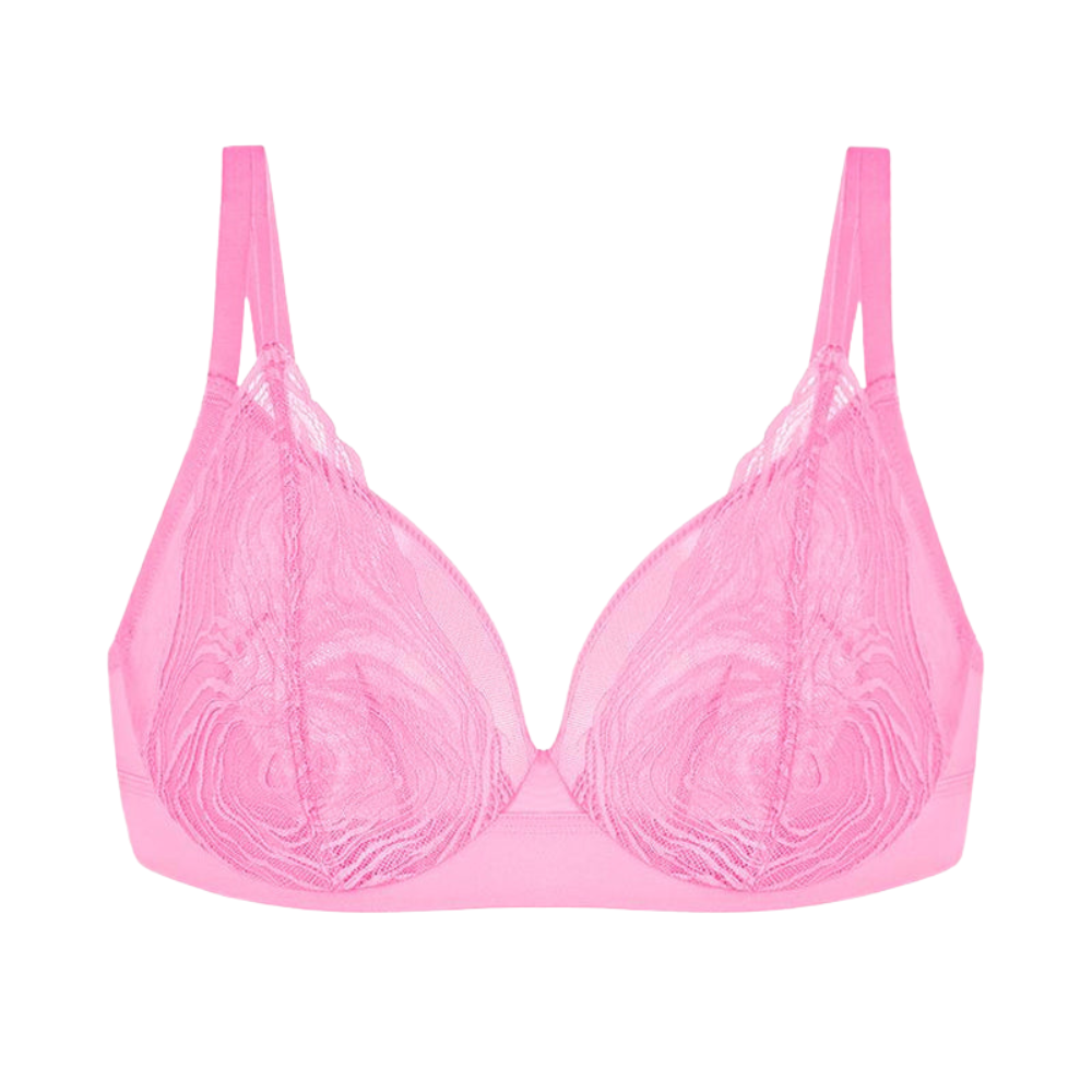 Velara – Full Coverage Lace Mesh Bra