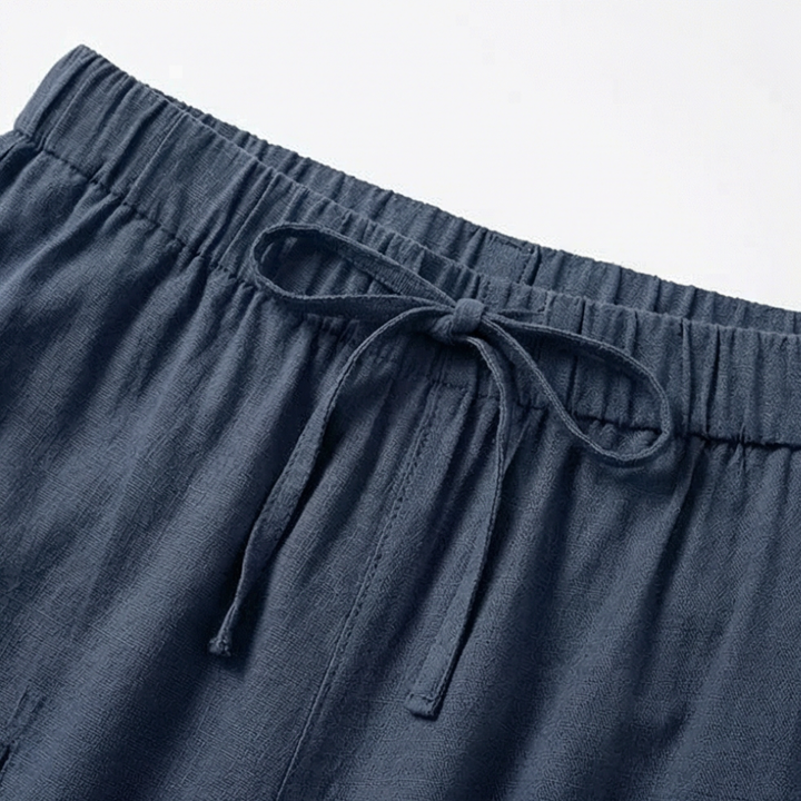 Breezlin™ – Lightweight Summer Capris with Button Hem