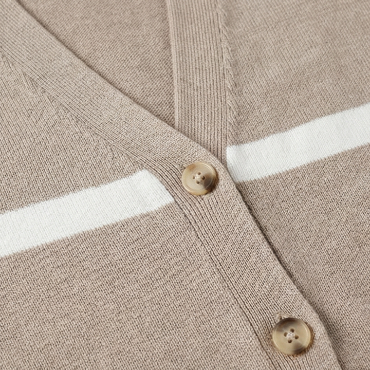 Lunessa™ – Striped Knit Cardigan and Pants Set