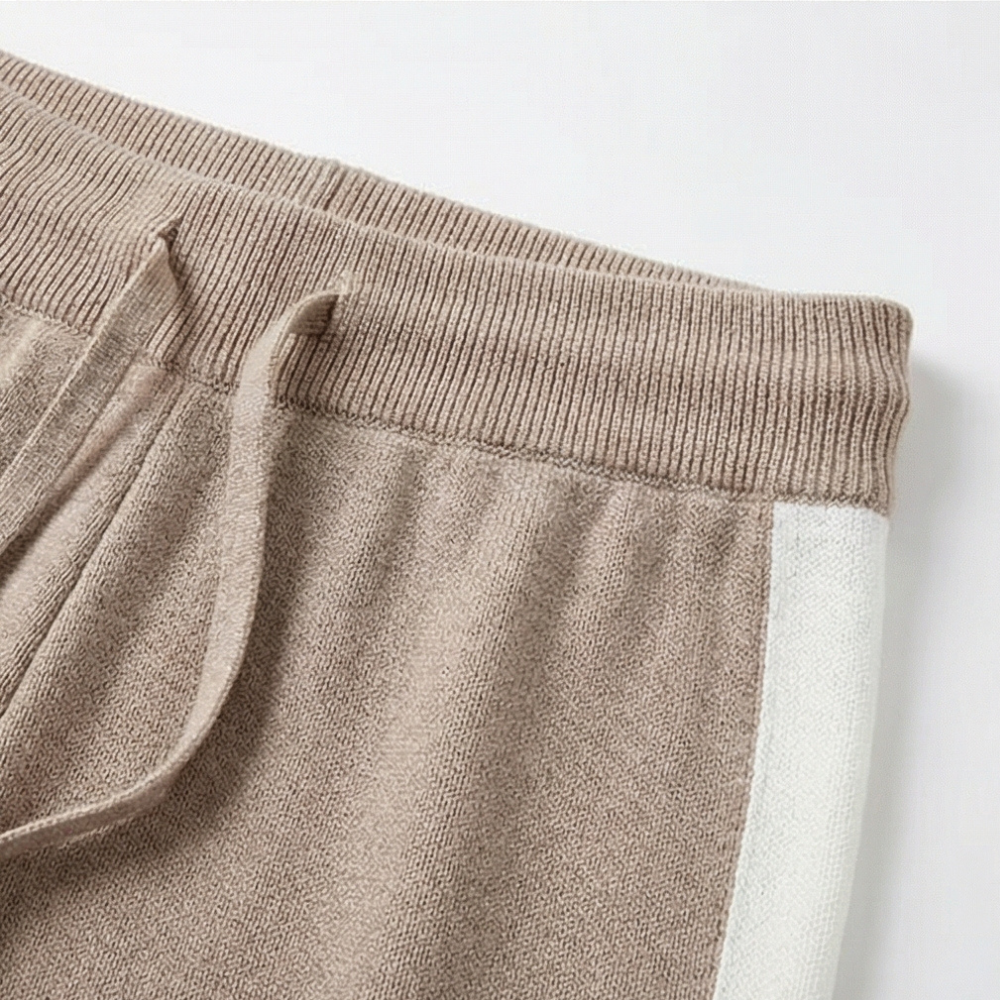 Lunessa™ – Striped Knit Cardigan and Pants Set